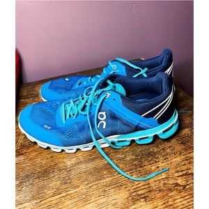 On cloud running shoes